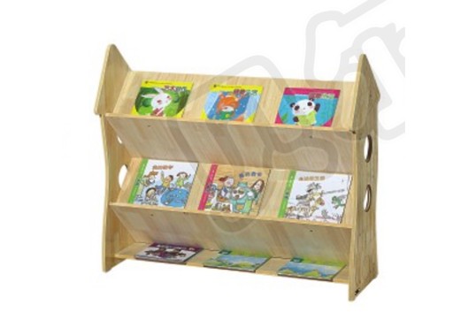 A.062 蒙特贝尔★屋形书架   House Bookshelf   A.062-2 橡木色 A.062-3 原木色   Size:L100xW28xH88cm